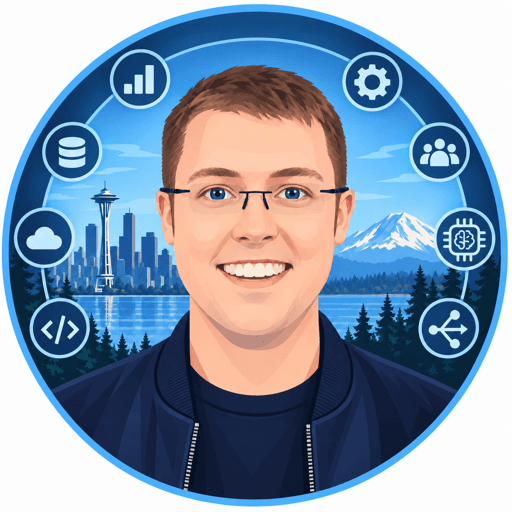 Illustrated portrait of Rob Rush